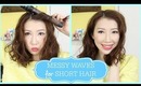 HOW TO: Messy Waves for Short Hair! | Bethni