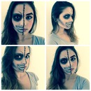 Double Personality Makeup Art!