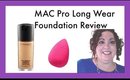 Mac ProLong Wear Foundation Review