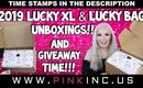 Lucky XL & Lucky Bag Unboxings!! AND Giveaway Time!!! Good Luck XOXO! | Tanya Feifel-Rhodes
