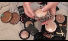 declutter highlight and bronzer