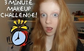 3 Minute Makeup CHALLENGE