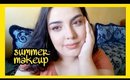 مكياج برتقالي صيفي / summer orange makeup 🍊