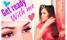 Get Ready With Me: Everyday Simple Makeup+Hair+Outfit