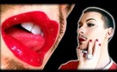 Pin Up Make Up Tutorial with Glitter