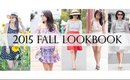 5 Outfit Styles for 2015 Fall/Autumn Lookbook | Summer to Fall Transition | MsLaBelleMel