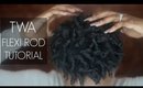 TWA MAX DEFINITION | Flexi Rod Tutorial for 4C Tapered Hair