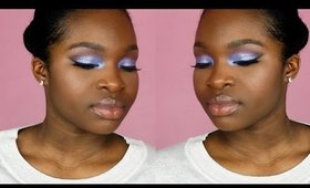 Pretty In Purple Makeup Tutorial | Makeup For Small Eyes