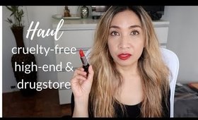 MAKEUP HAUL | CRUELTY-FREE HIGH-END AND DRUGSTORE