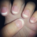 French tip nail art