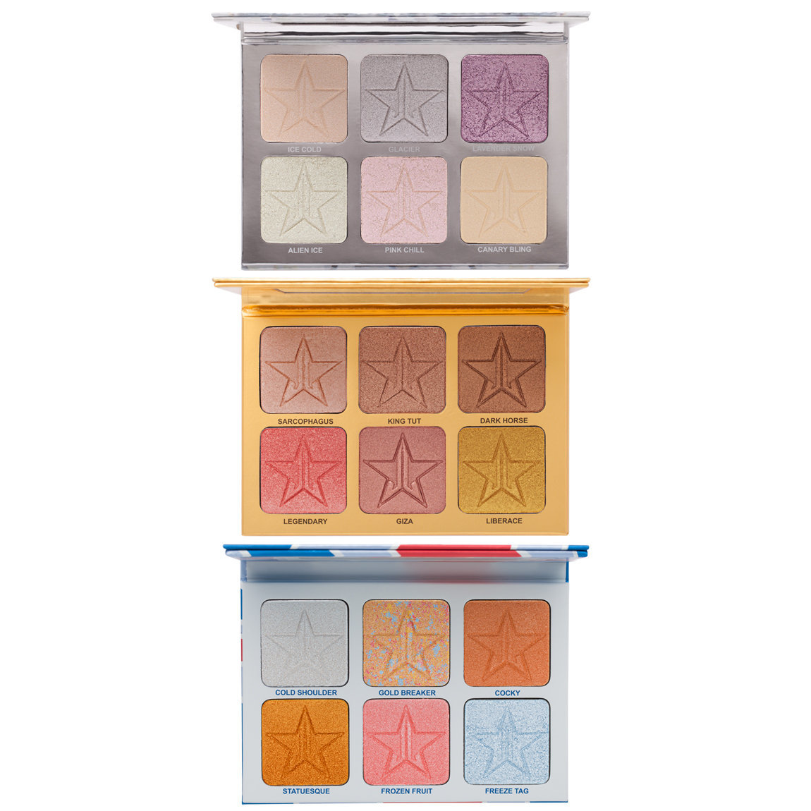 Jeffree Star Cosmetics Skin Frost Pro Palette Bundle alternative view 1 - product swatch.