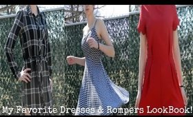 My Favorite Dresses & Rompers LookBook!