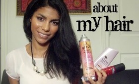 My Favorite Hair Products + How I Straighten & Blow Dry My Hair