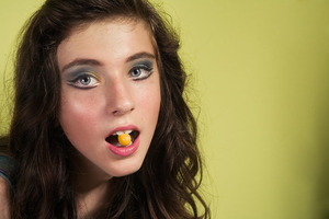 make-up by me, model my cousin