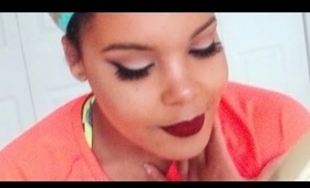 RiRi Hearts MAC | Classic Glam Makeup