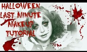 LAST MINUTE EASY HALLOWEEN TUTORIAL
