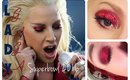 Lady Gaga Superbowl 2016 Glitter Makeup