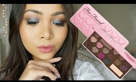 Get Ready With Me: Too Faced Chocolate Bon Bons (Grey Smokey Eye) | Charmaine Dulak