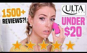 Full Face Testing 5 STAR 100+ Reviews Makeup UNDER $20 from ULTA || Full Day Wear Test