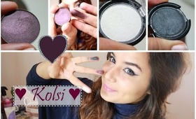 ♥ Mes 3 Fards à Paupières KOLSI Favoris ♥