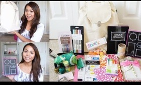 Haul & BACK 2 SCHOOL GIVEAWAY! - Charmaine Manansala