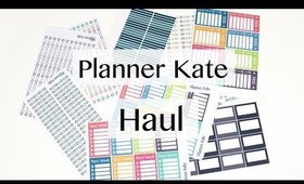 Planner Kate First Impression, Haul