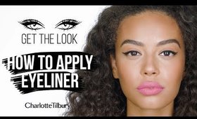 Eyeliner tutorial for the perfect Feline Flick | Charlotte Tilbury