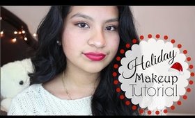 Holiday/Festive Makeup Look!⎈