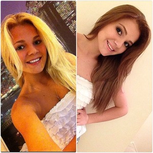 Blonde or brunette?