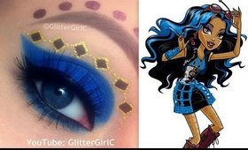 Monster High's Robecca Steam Makeup Tutorial