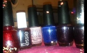 My favorite Fall/Winter nail polishes!
