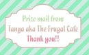 I Won 'The Frugal Cafe's' Giveaway!! Yay!~ [PrettyThingsRock]