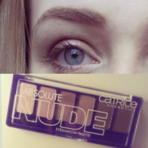 classic nude look with the catrice absolute nude eyeshadow palette