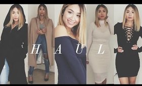 Fall/Winter Haul 2015: Lulus, FashionNova, Dynamite, H&M, Romwe | HAUSOFCOLOR