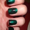 Dark St. Patrick's Day Nails