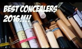 THE BEST CONCEALERS 2016!!!!