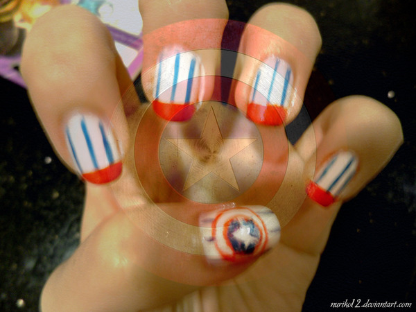 45+ Cute and Easy 4th of July Nails to Show Off Your Patriotic Spirit | American  nails, Firework nails, Fourth of july nails