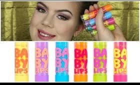 Maybelline Original Baby Lips Review & Swatches