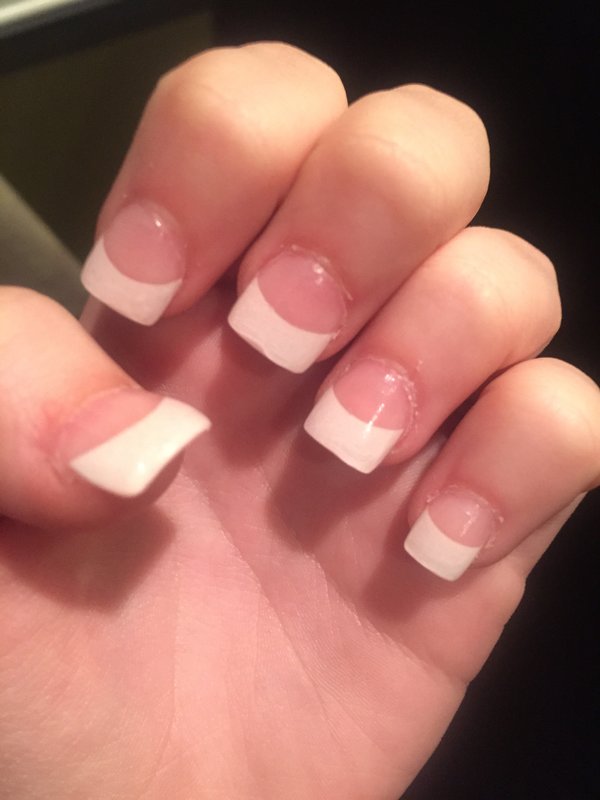 Classic French Tips | Vivian C.'s Photo | Beautylish