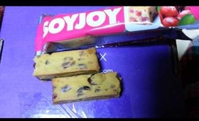 SoyJoy Cranberry Fruit Bar Taste Test