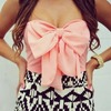 Sexy dress with a bow 