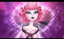 Monster High C.A Cupid Makeup Tutorial Featuring Rockeresque Beauty Company