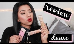 Review & Demo: (Oily Skin) Dream Velvet Soft-Matte Hydrating Foundation & Maybelline Products