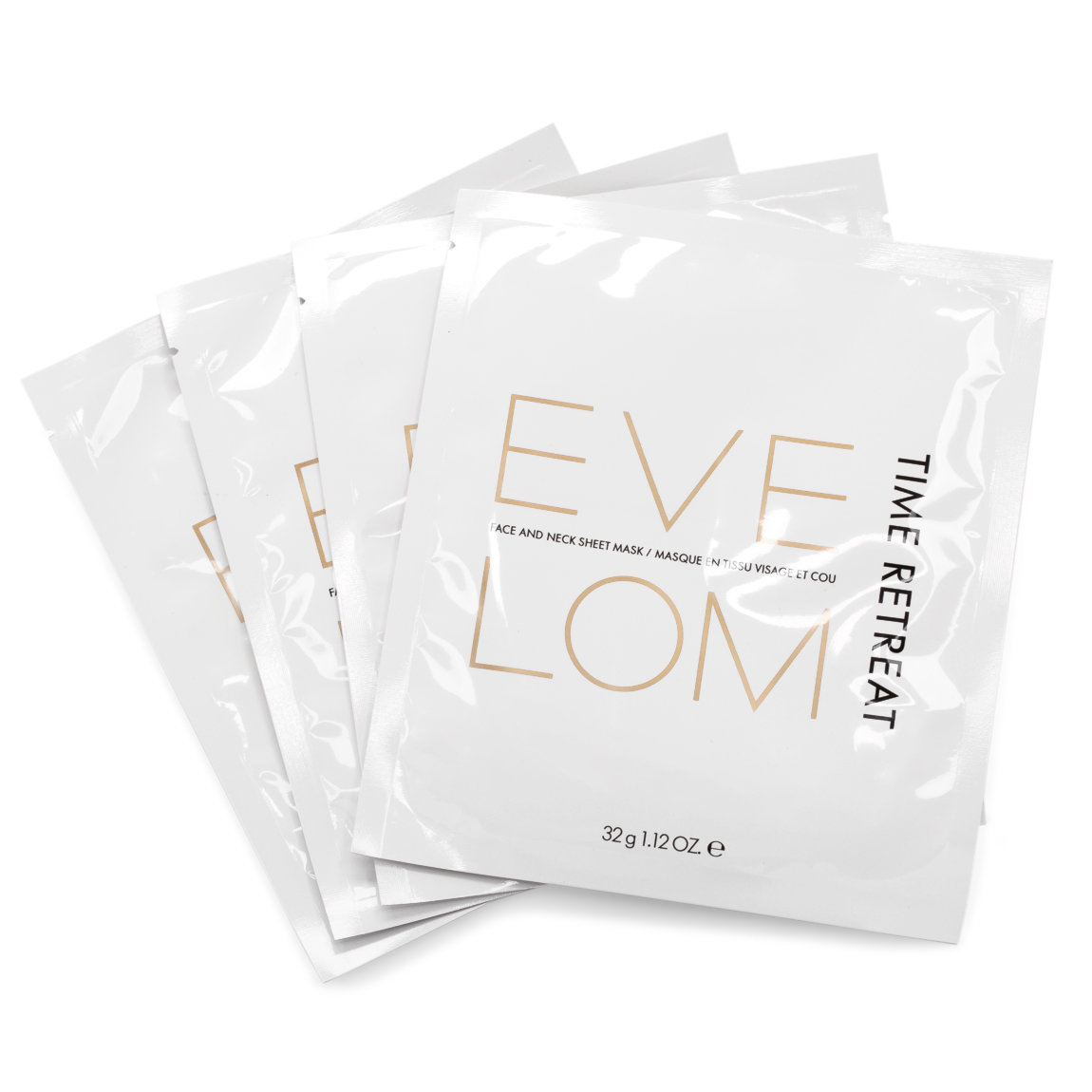 EVE LOM Time Retreat Sheet Mask 4-Pack alternative view 1 - product swatch.