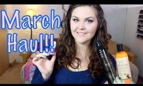 March Beauty, Makeup and Fashion Haul!!