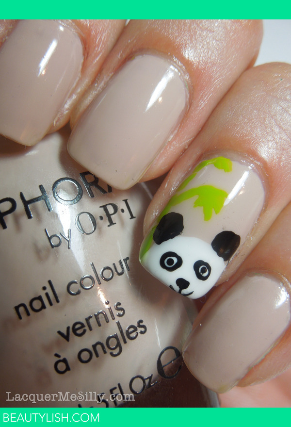 Panda Bamboo Nail Sticker/ Cute China Panda 1 Sheet 3D Nail Art Stickers  Self Adhesive Decals/ Panda Nail Appliques - Etsy