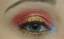 Iron Man Inspired Eyeshadow Look