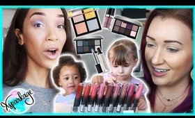 OUR TODDLERS PICK OUR MAKEUP?? Oh Boy.. | ft RavenElyseTV, Ziya & Violet