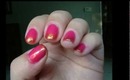 Losing the Pink & White: Part 1: Funky French Manicure
