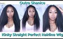 KINKY STRAIGHT FRONTAL WIG UNDER $50??!!  🔥